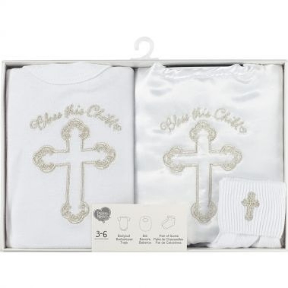 3 piece christening set